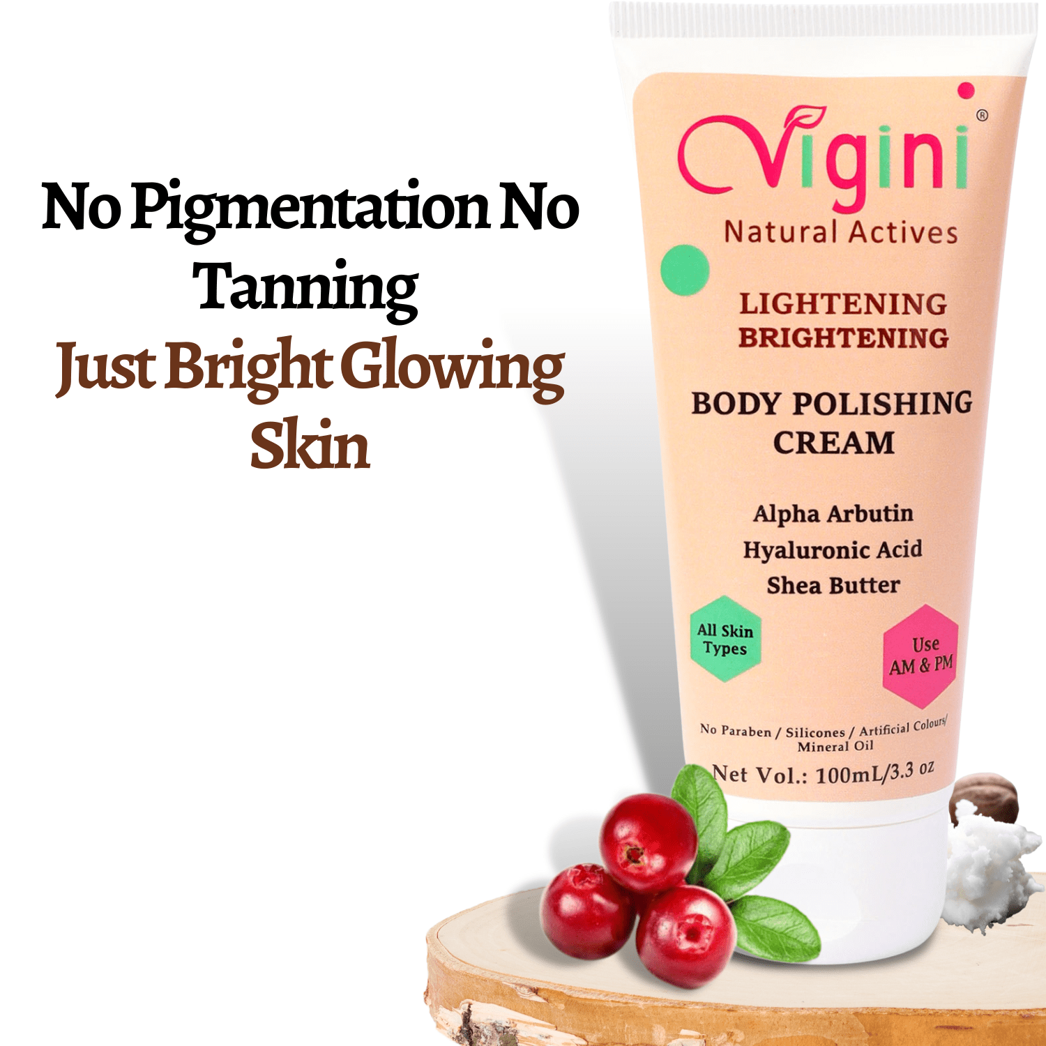 Lightening Brightening Body Polishing Cream-100G